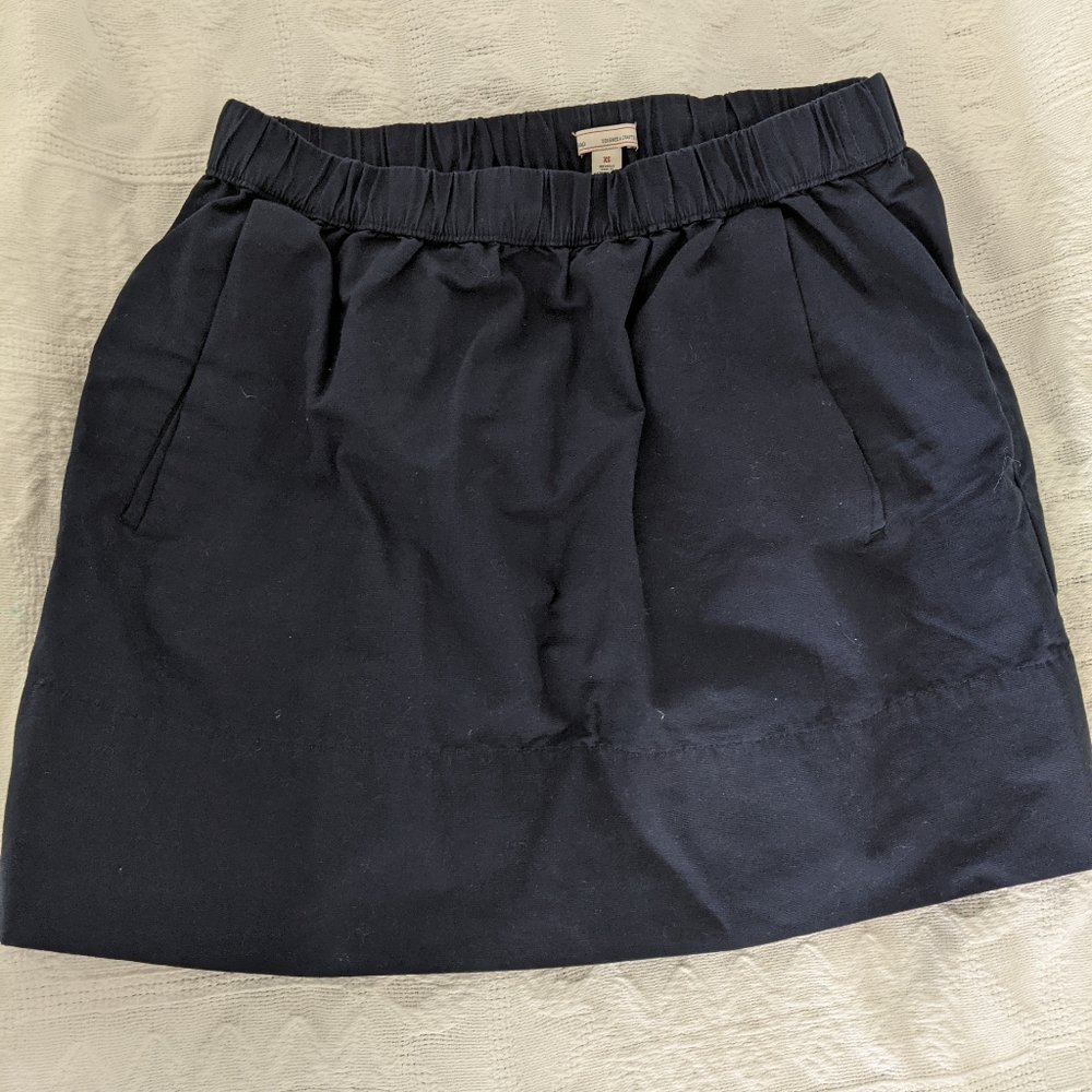 Gap Navy Blue Mini Skirt